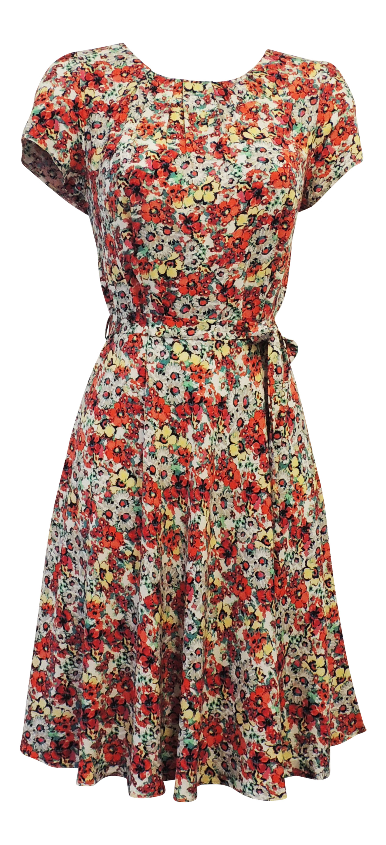 New Vintage Nostalgia 1930’s 1940’s WW2 Style Wartime Floral Pattern